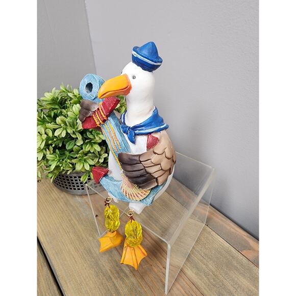 Nautical Duck Shelf Sitter Decor - Picture 2 of 5